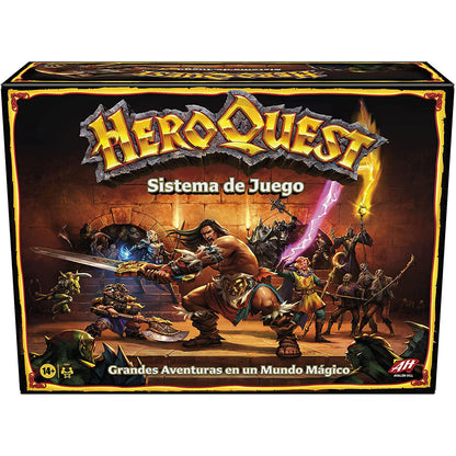 Spanish Avalon Hill Dungeon Adventures HeroQuest board game Nerdscape