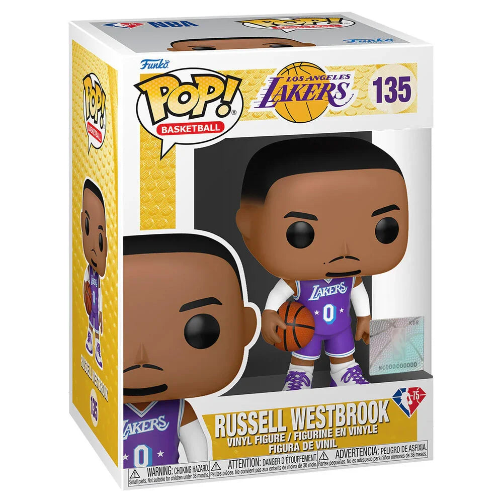 Funko Pop! NBA Russell Westbrook City Edition 2021 - Figura da Collezione Vinyl Nerdscape