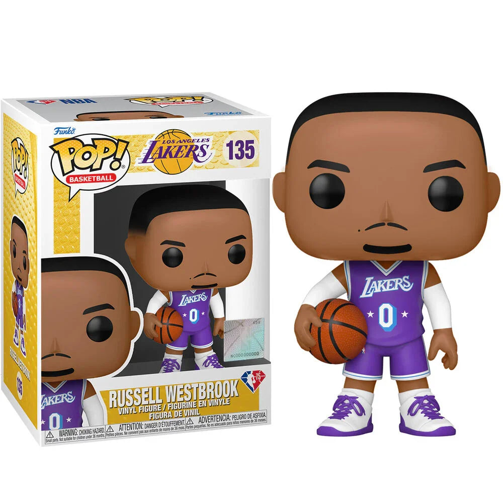 Funko Pop! NBA Russell Westbrook City Edition 2021 - Figura da Collezione Vinyl Nerdscape