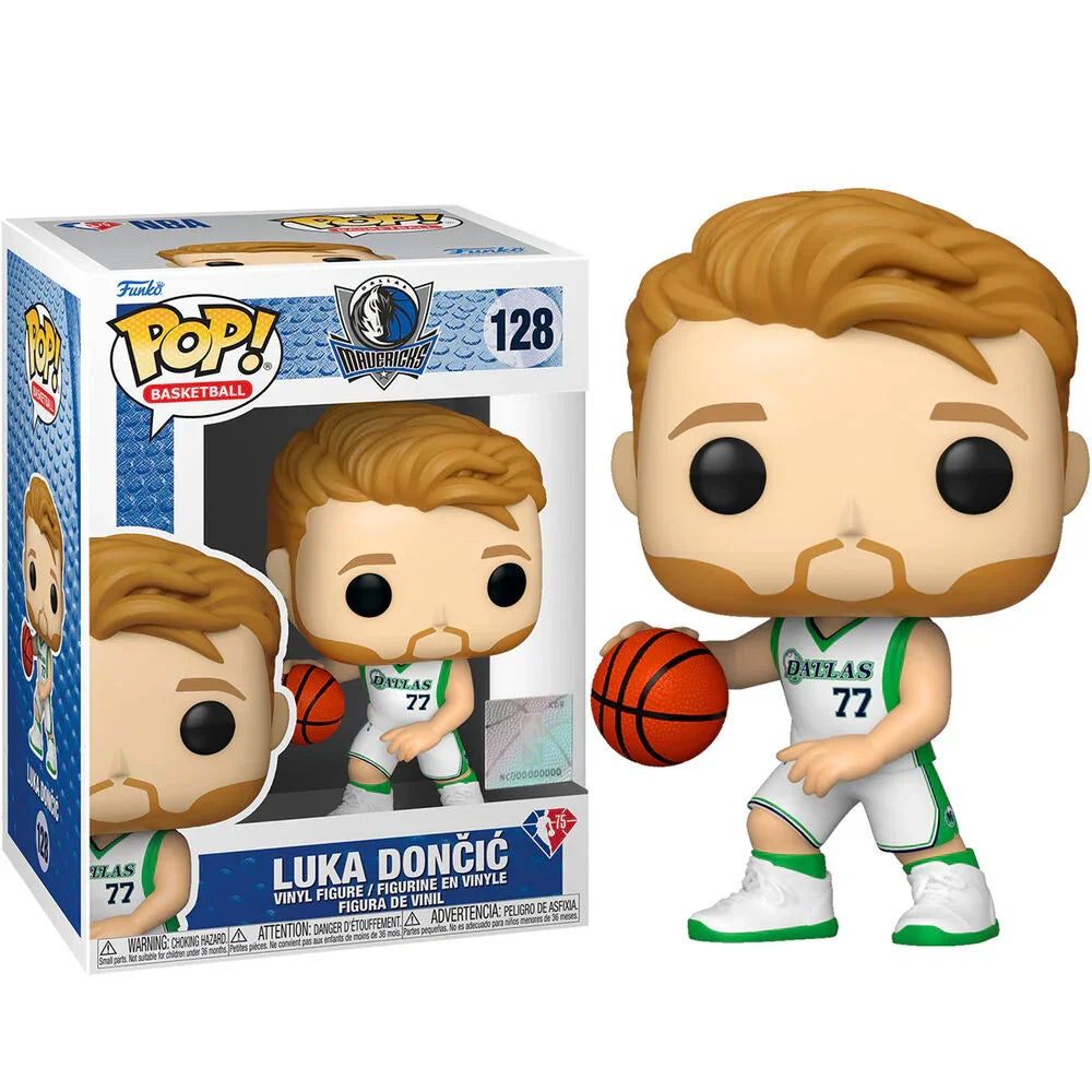 Funko Pop! NBA Mavs Luka Doncic City Edition 2021 - Figura da Collezione Vinyl Nerdscape