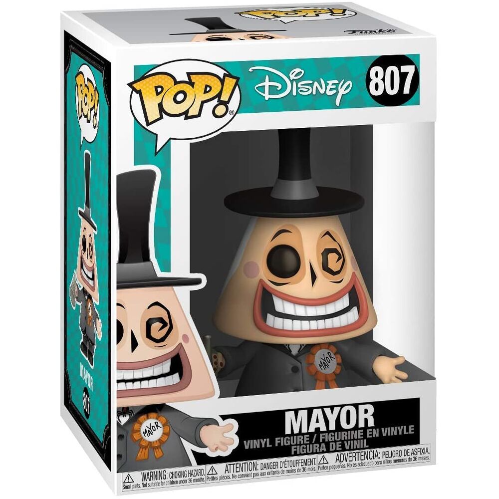 POP figure Disney Nightmare Before Christmas Mayor with Megaphone 5 + 1 Chase - Nerdscape
