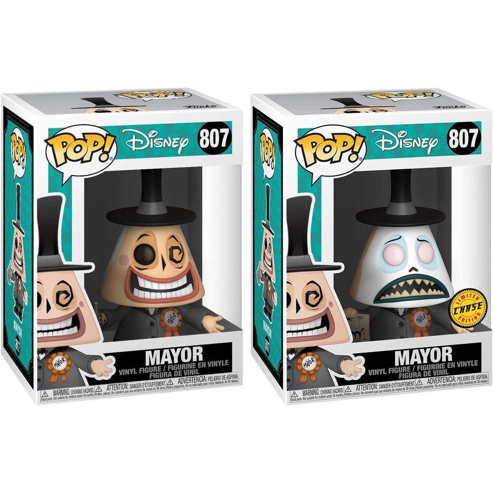 POP figure Disney Nightmare Before Christmas Mayor with Megaphone 5 + 1 Chase - Nerdscape