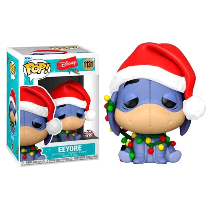 POP figure Winnie The Pooh Eeyore Christmas Exclusive Nerdscape