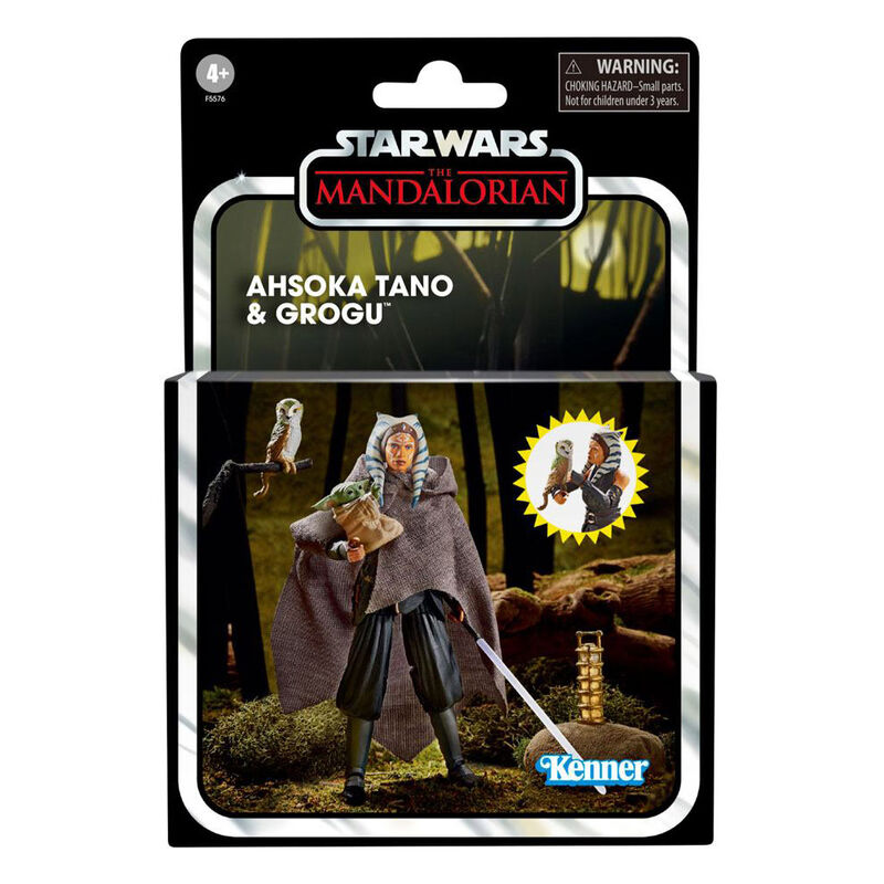 Star Wars Vintage Collection Ahsoka Tano and Grogu figure 10cm Nerdscape