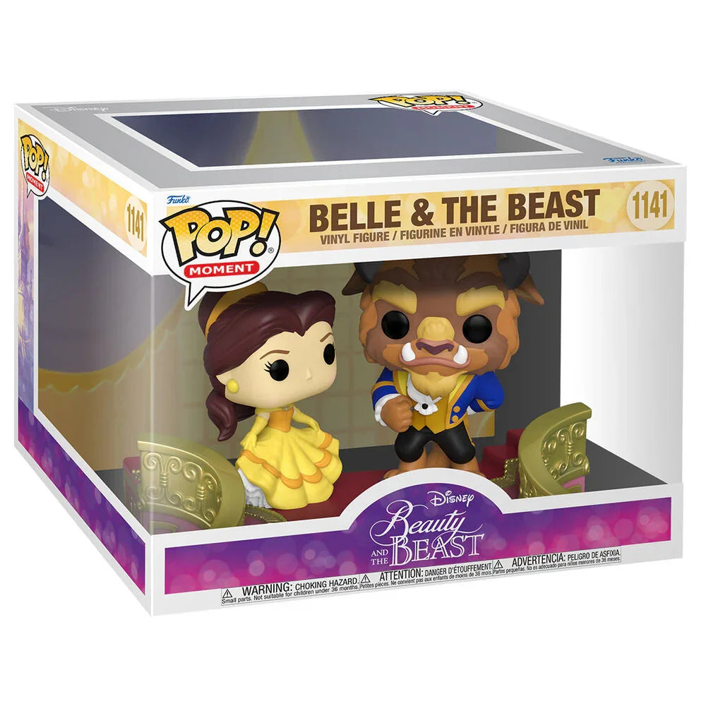 Funko Pop! Disney Beauty and the Beast Belle e Beast - Figura da Collezione Vinyl Nerdscape