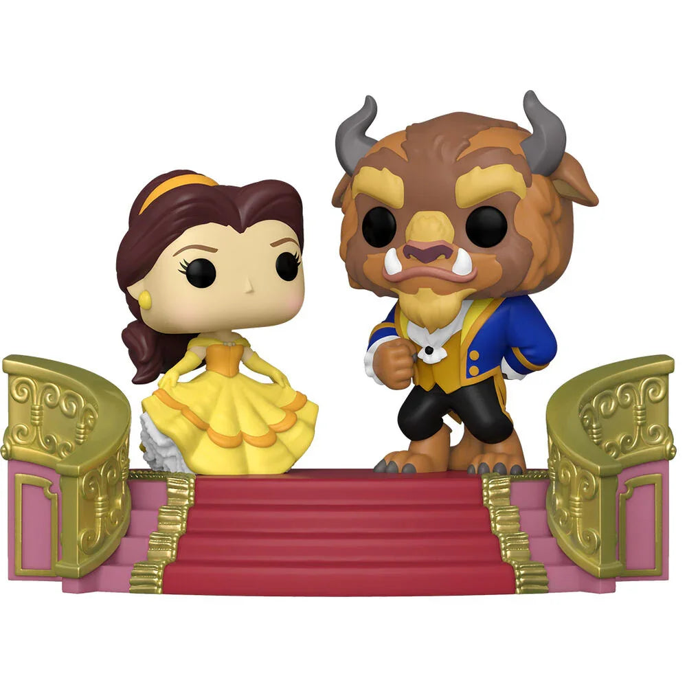 Funko Pop! Disney Beauty and the Beast Belle e Beast - Figura da Collezione Vinyl Nerdscape