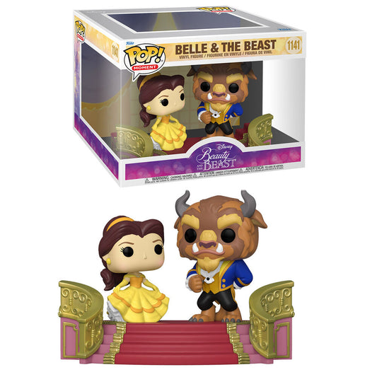 Figurine POP Disney La Belle et la Bête Belle et la Bête en tenue de soirée