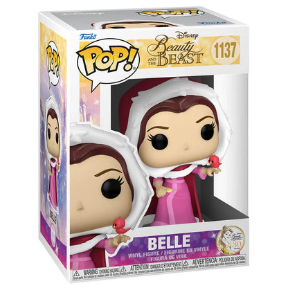 Funko Pop! Disney Beauty and the Beast Winter Belle - Figura da Collezione Vinyl Nerdscape