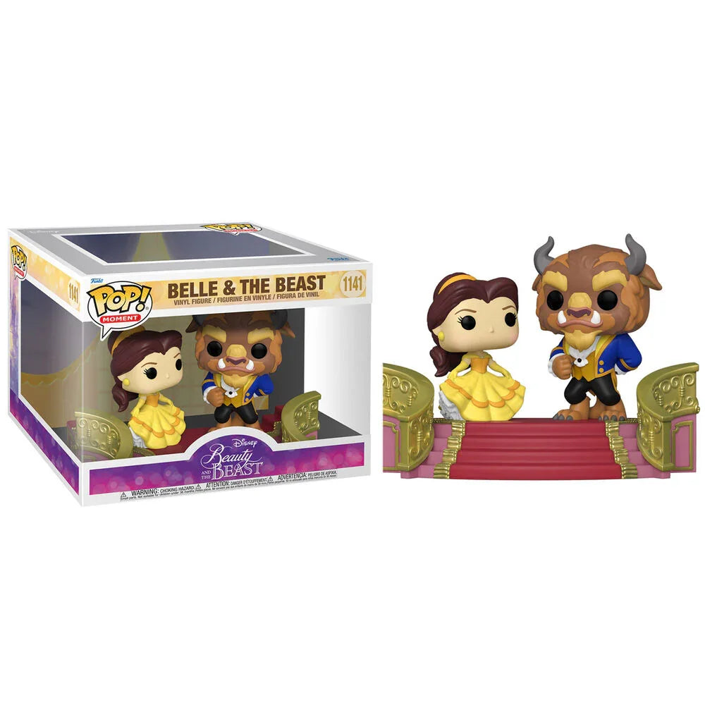 Funko Pop! Disney Beauty and the Beast Belle e Beast - Figura da Collezione Vinyl Nerdscape