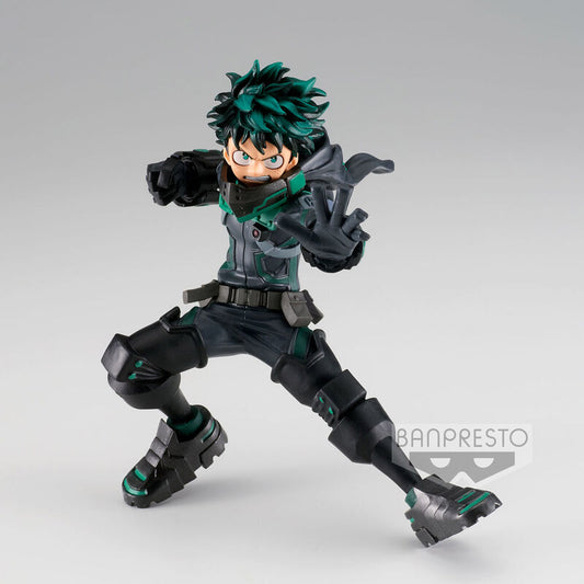 Figurine Izuku Midoriya de 15 cm, issue de la série My Hero Academia World Heroes Mission : Les Héros Extraordinaires.