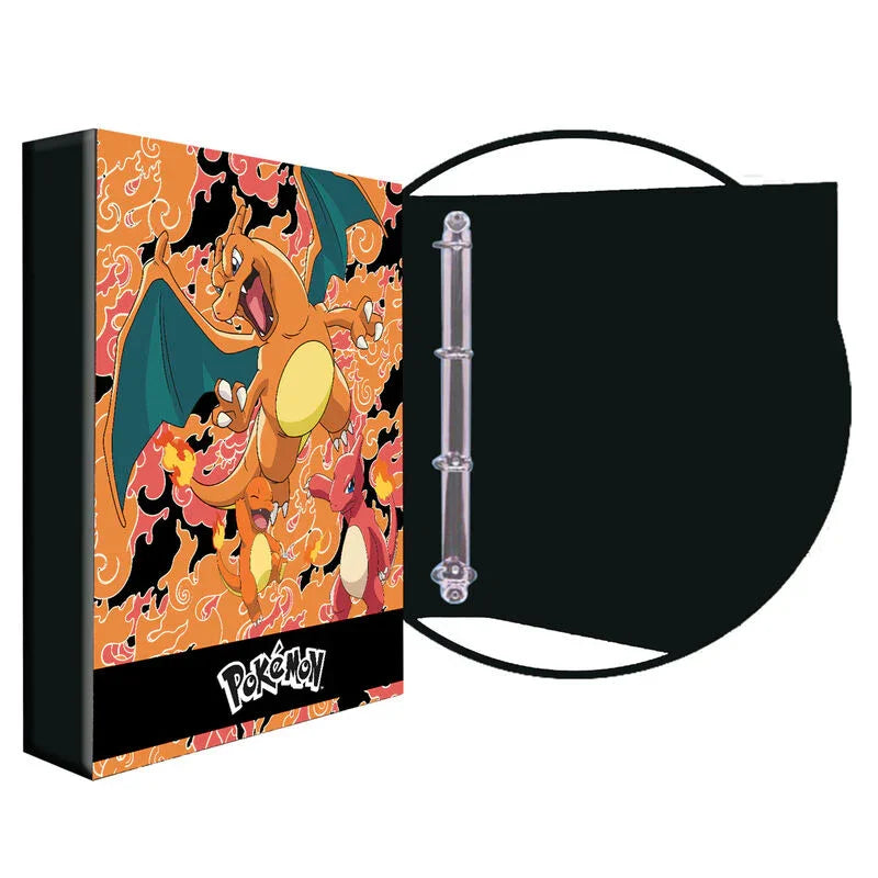 Pokemon Charmander Evolution A4 folder rings Nerdscape