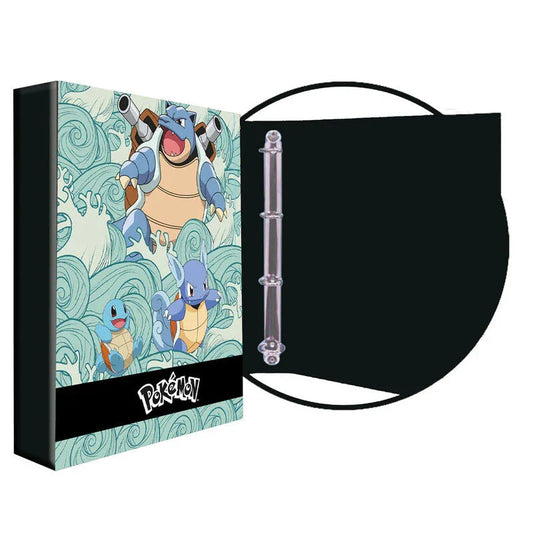 Pokemon Squirtle Evolution A4 folder rings Nerdscape
