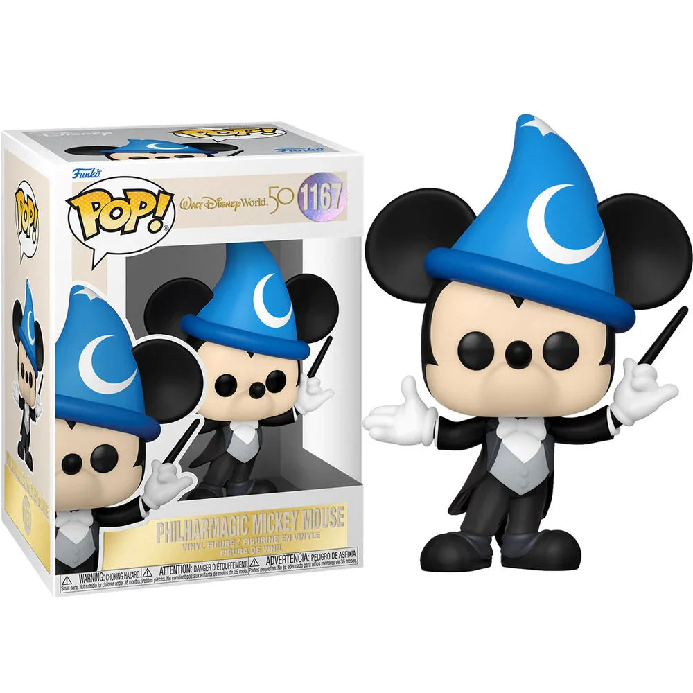 Funko Pop! Disney World 50th Anniversary Philharmagic Mickey - Figura da Collezione Vinyl Nerdscape