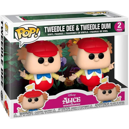 Funko Pop! Disney Alice in Wonderland Tweedle Dee e Tweedle Dum - Figura da Collezione Vinyl Nerdscape