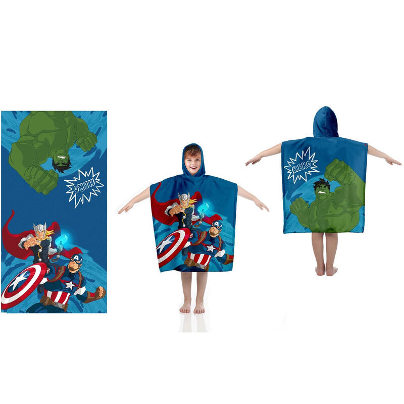 Marvel Avengers Cotton poncho towel Nerdscape