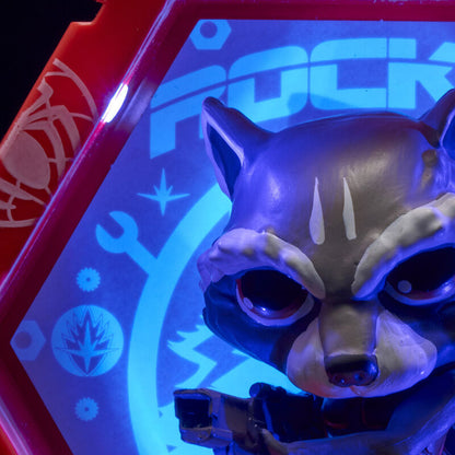 WOW! POD Marvel Rocket Raccoon led figure Nerdscape