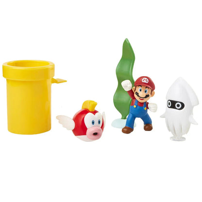 Nintendo Super Mario Set Diorama - Nerdscape Nerdscape