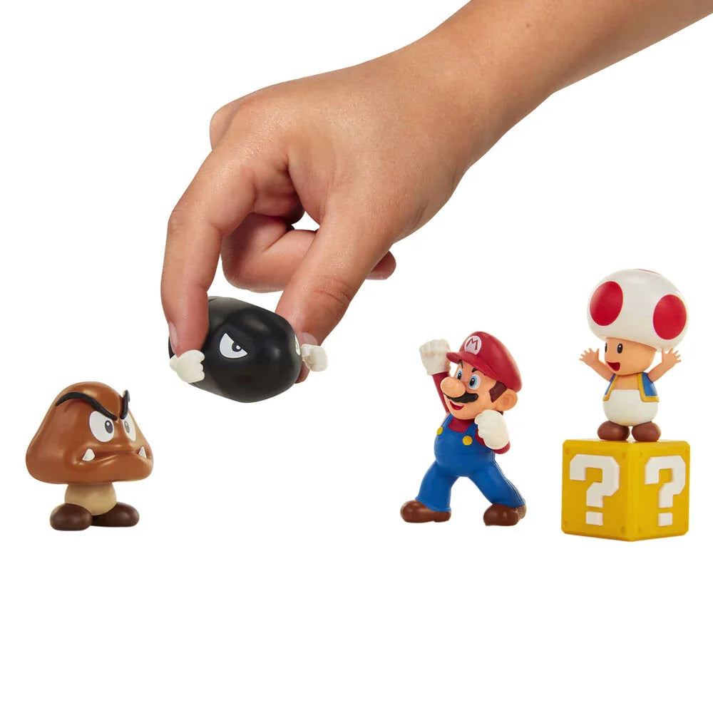 Nintendo Super Mario set diorama Nerdscape