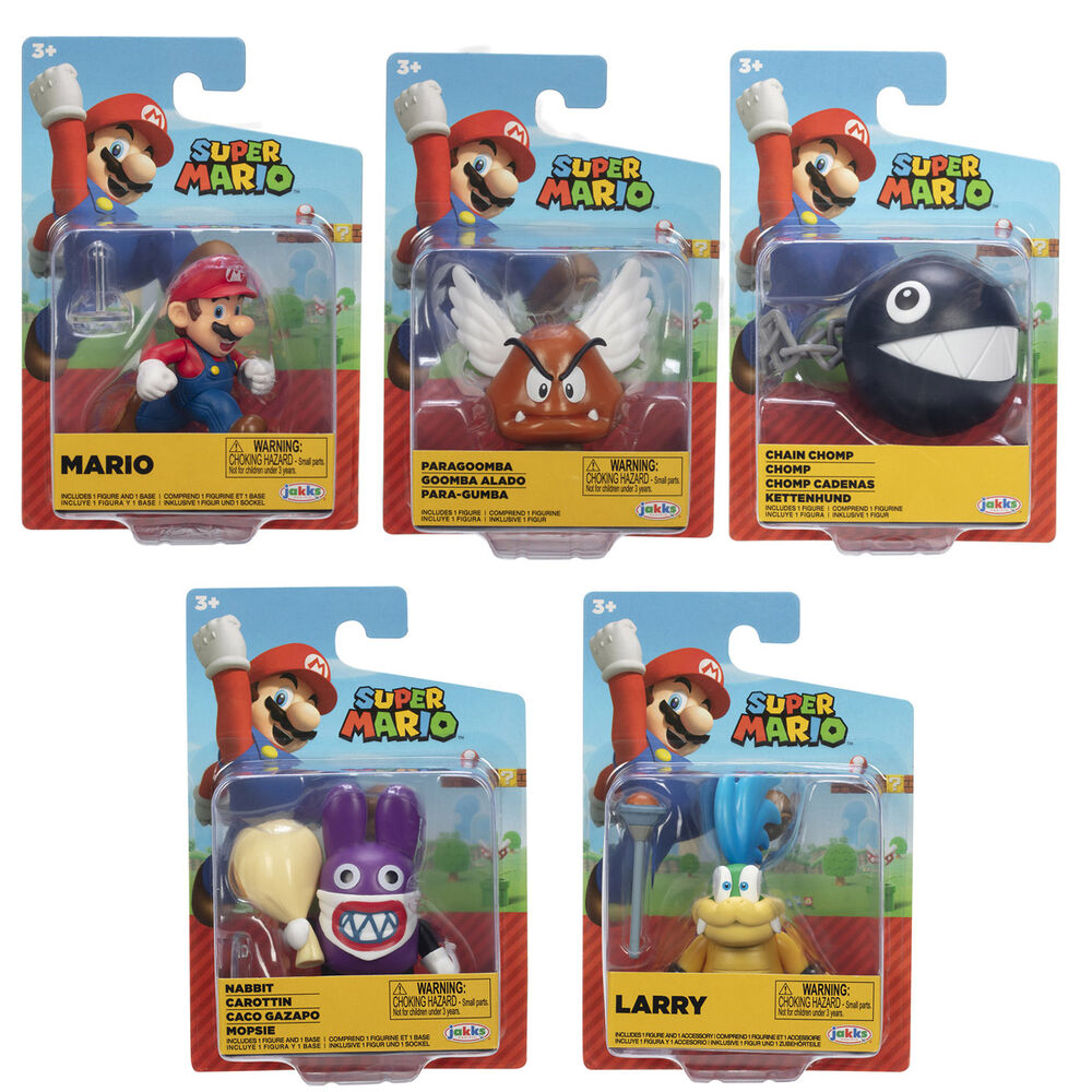 Nintendo Super Mario Figura da Collezione 6cm - Nerdscape Wave 33 Nerdscape