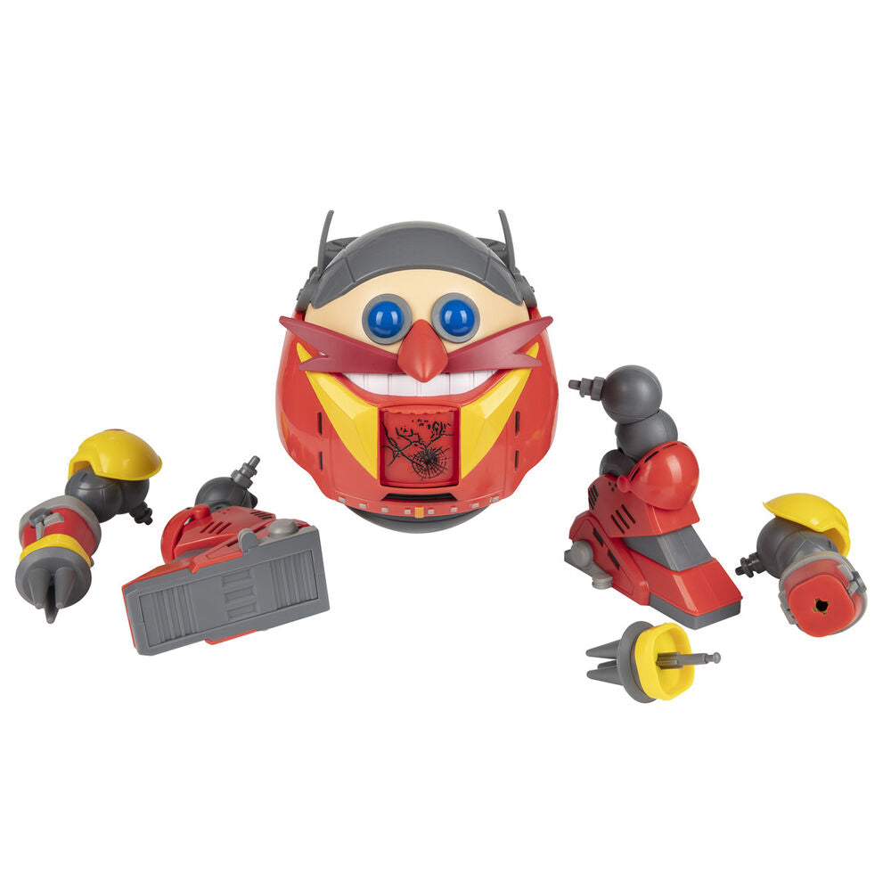 Sonic the Hedgehog Giant Robot Eggman vs Sonic Battle playset Nerdscape