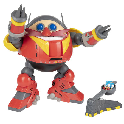 Sonic the Hedgehog Giant Robot Eggman vs Sonic Battle playset Nerdscape