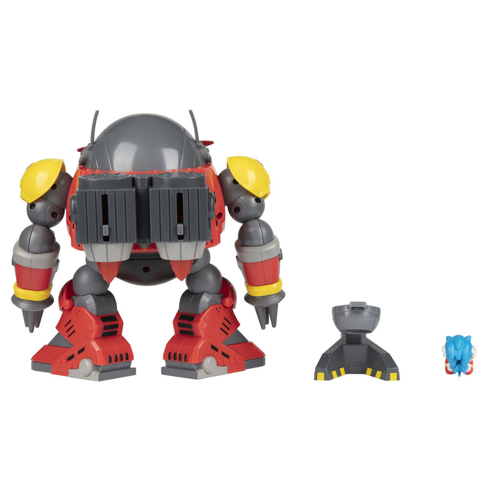 Sonic the Hedgehog Giant Robot Eggman vs Sonic Battle playset Nerdscape