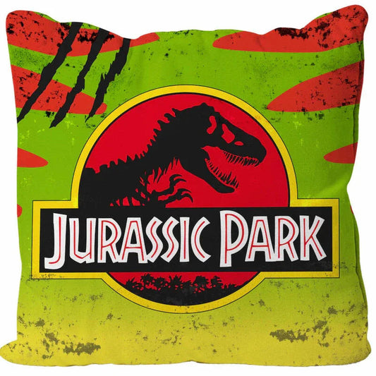 Jurassic Park logo cushion Nerdscape