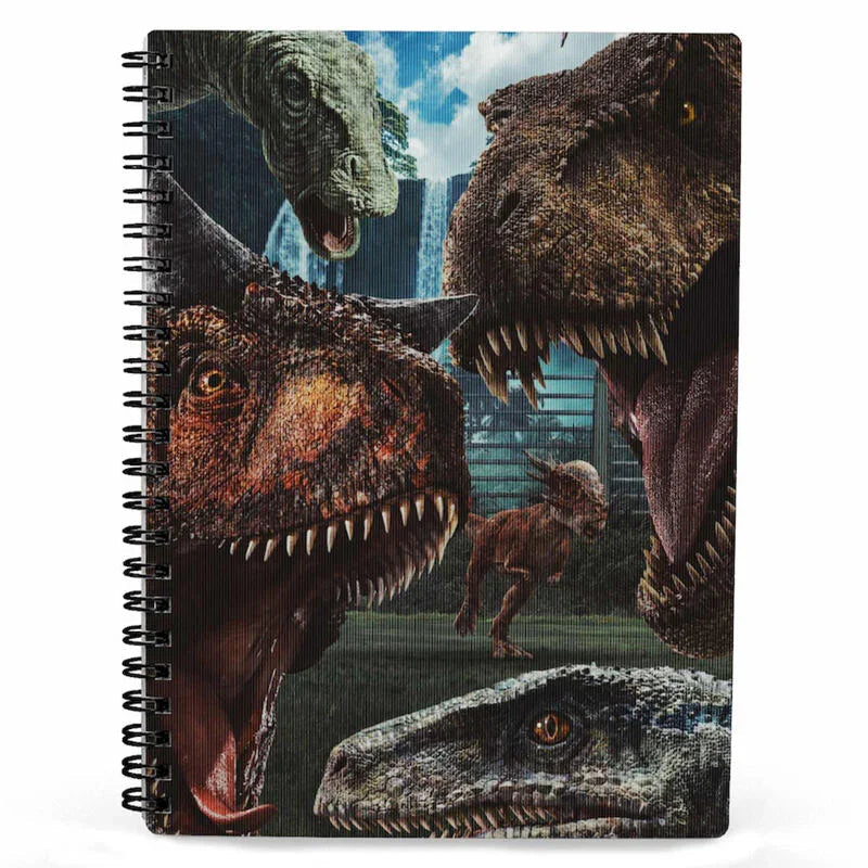 Jurassic World Selfie 3D notebook Nerdscape