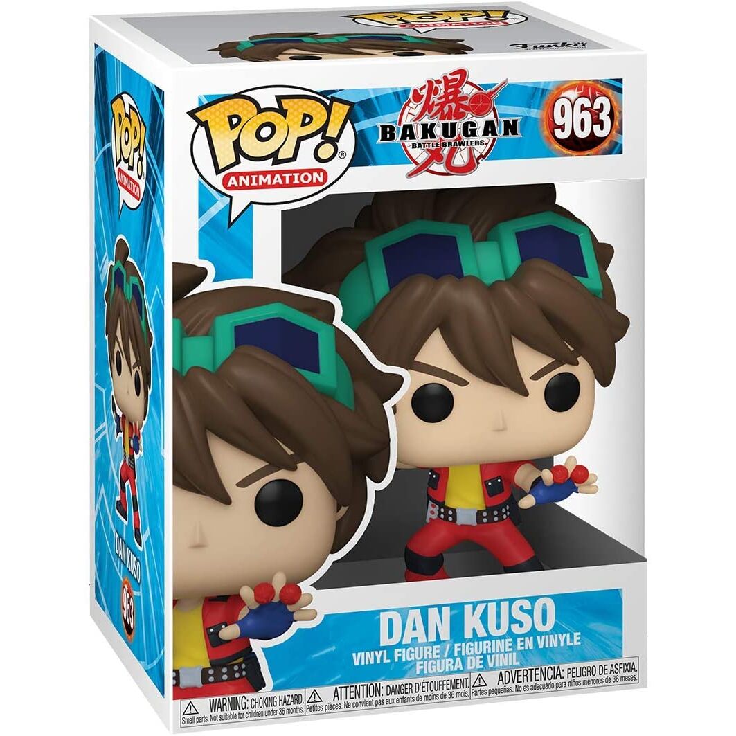 Funko Pop! Bakugan Dan - Figura da Collezione Vinyl Nerdscape