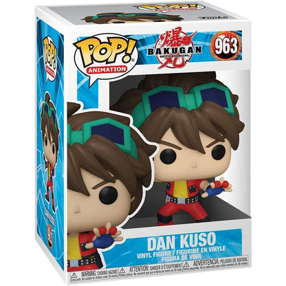 Funko Pop! Bakugan Dan - Figura da Collezione Vinyl Nerdscape