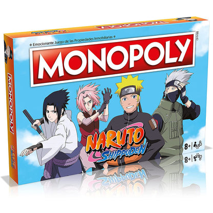 Spanish Naruto Shippuden monopoly game Nerdscape