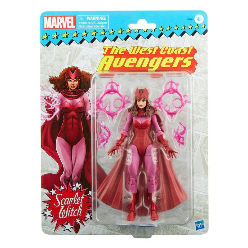Marvel Legends Scarlet Witch Retro Figura da Collezione 15cm - Nerdscape Nerdscape