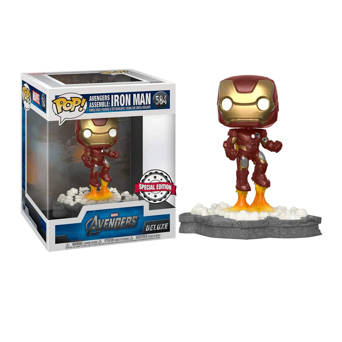 POP figure Marvel Avengers Iron Man Assemble Exclusive Nerdscape
