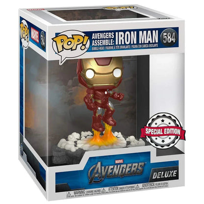 POP figure Marvel Avengers Iron Man Assemble Exclusive Nerdscape