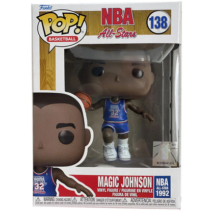 Funko Pop! NBA All Star Magic Johnson 1992 - Figura da Collezione Vinyl Nerdscape