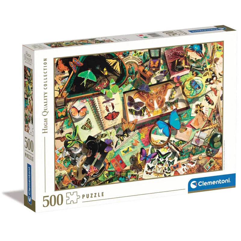Butterfly Collection puzzle 500pcs Nerdscape