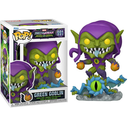 Funko Pop! Marvel Monster Hunters Green Goblin - Figura da Collezione Vinyl Nerdscape