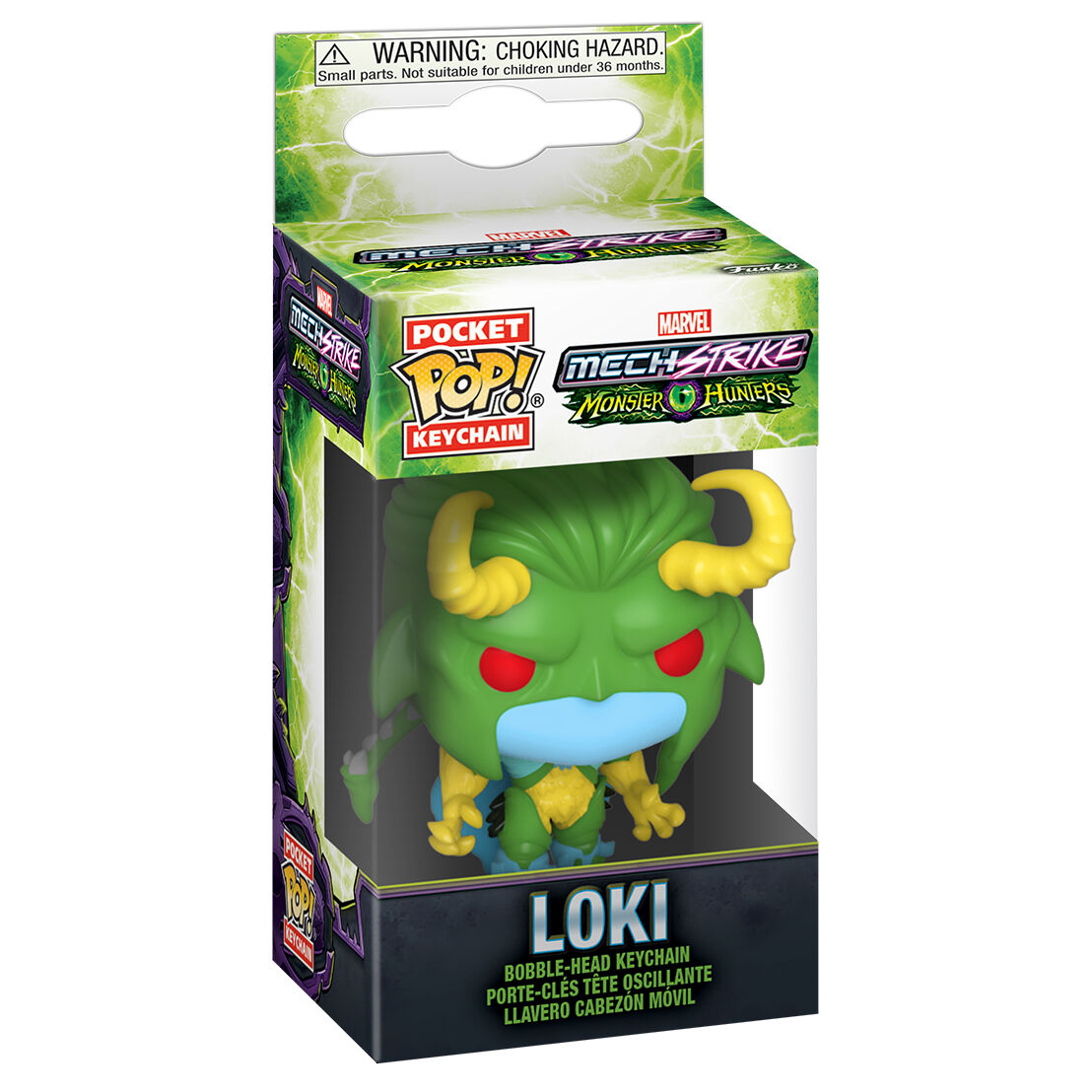 Funko Pop! Marvel Monster Hunters Loki - Figura da Collezione Vinyl Nerdscape