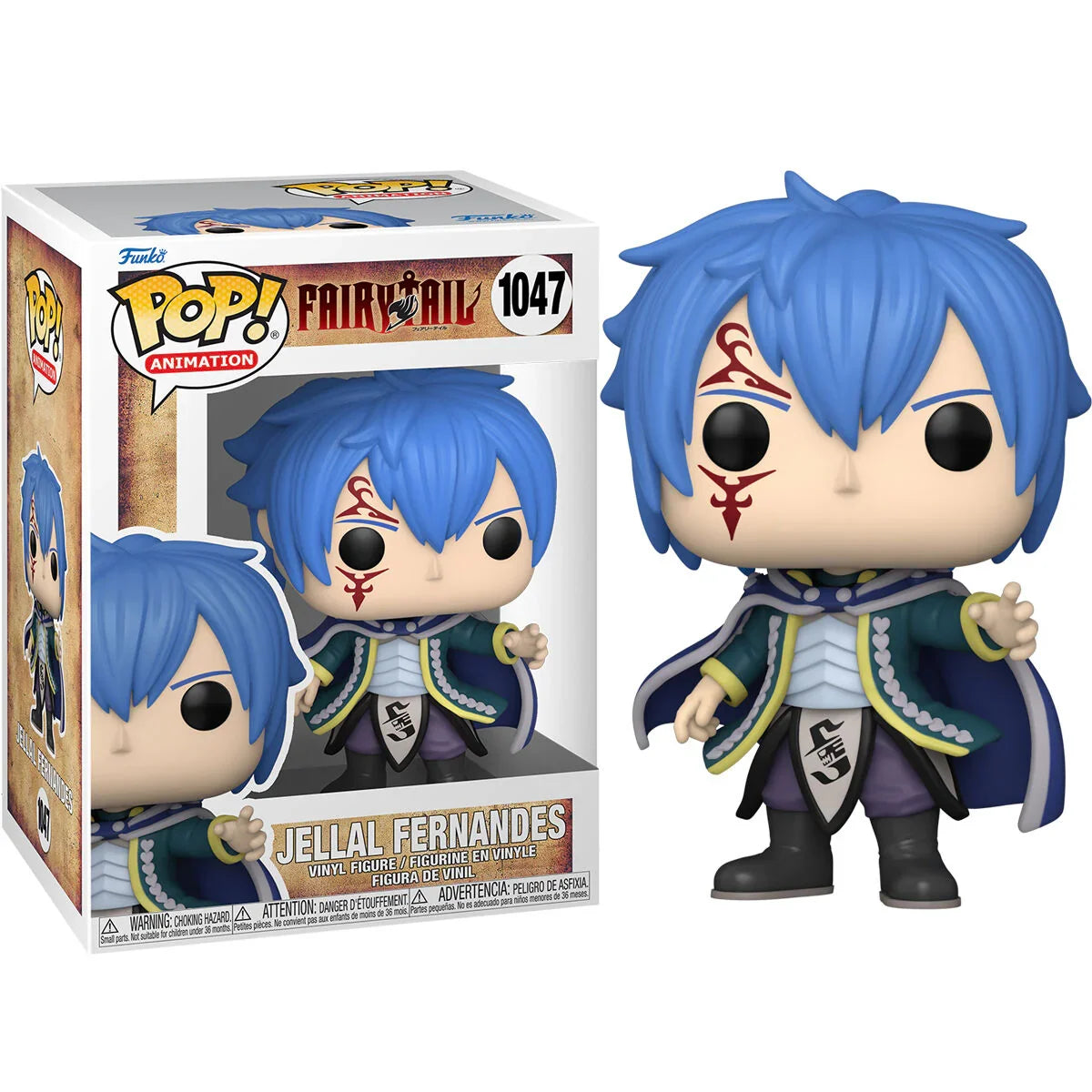 Funko Pop! Fairy Tail Jellal Fernandes - Figura da Collezione Vinyl Nerdscape
