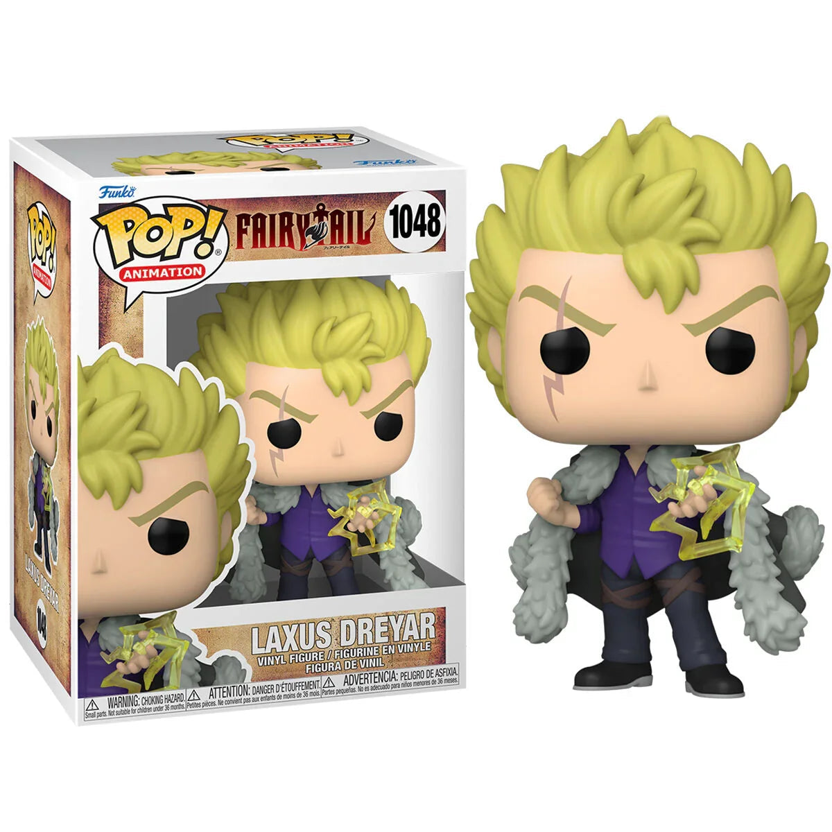Funko Pop! Fairy Tail Laxus Dreyar - Figura da Collezione Vinyl Nerdscape