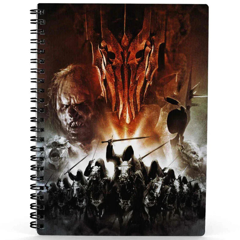 The Lord of the Rings Army 3D notebook Nerdscape