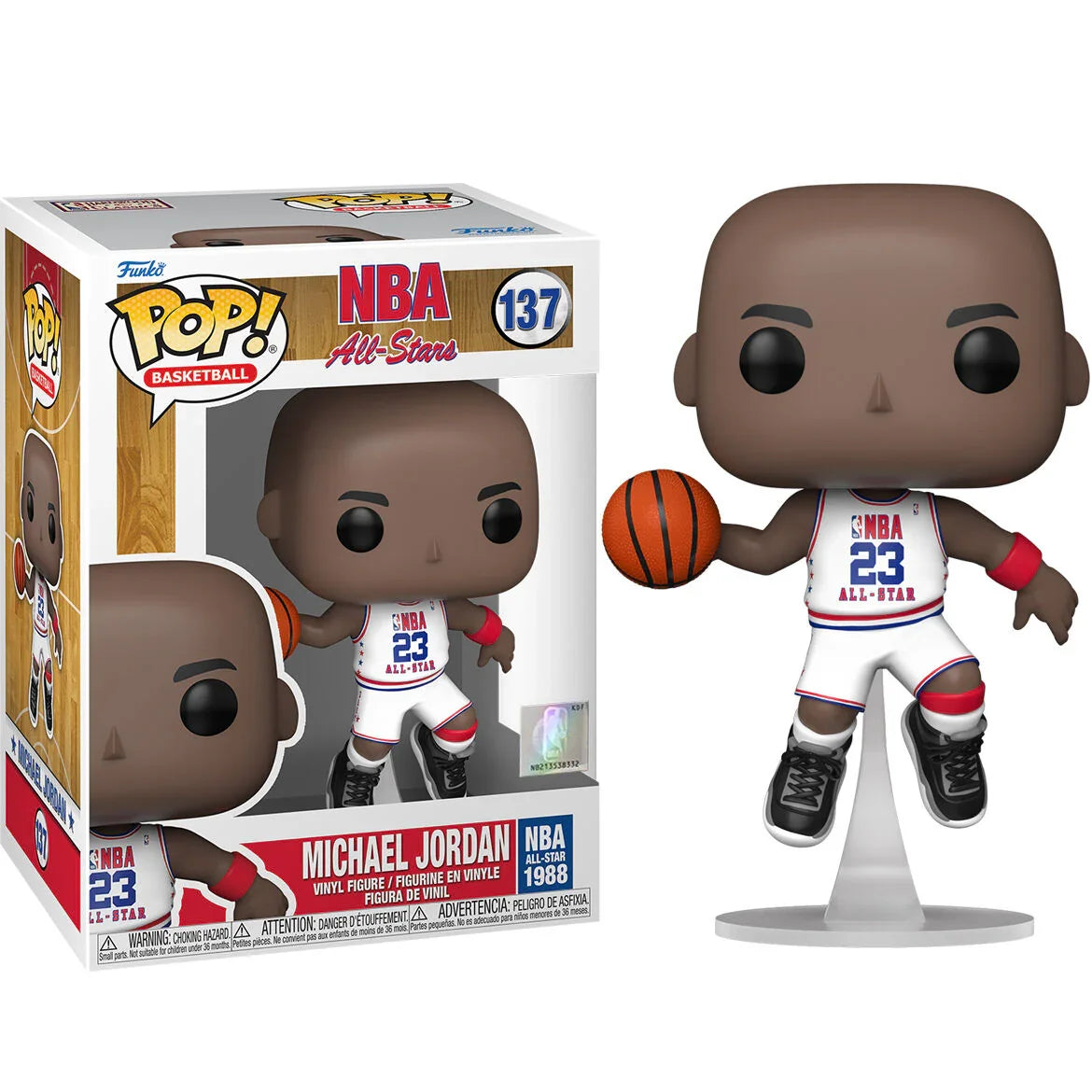 Funko Pop! NBA All Stars Michael Jordan 1988 - Figura da Collezione Vinyl Nerdscape