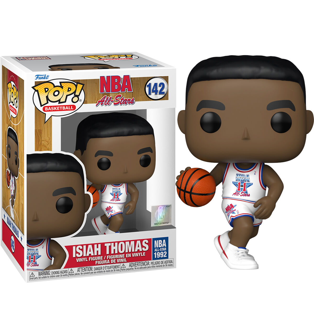 POP figure NBA All Star Isiah Thomas 1992 Nerdscape