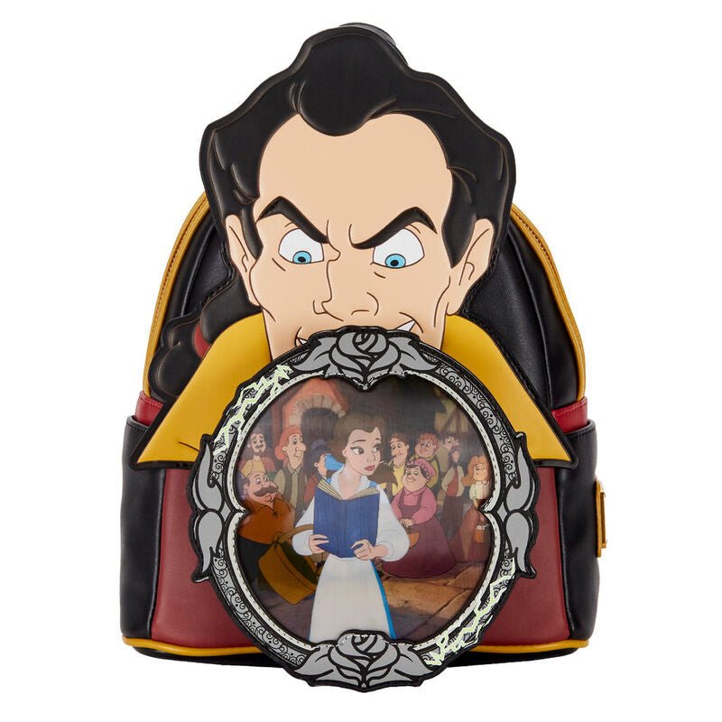 Loungefly Disney Beauty and the Beast Villains Gaston Scene backpack 26cm - Nerdscape
