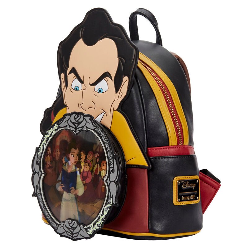 Loungefly Disney Beauty and the Beast Villains Gaston Scene backpack 26cm - Nerdscape