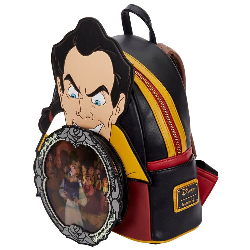 Loungefly Disney Beauty and the Beast Villains Gaston Scene backpack 26cm - Nerdscape