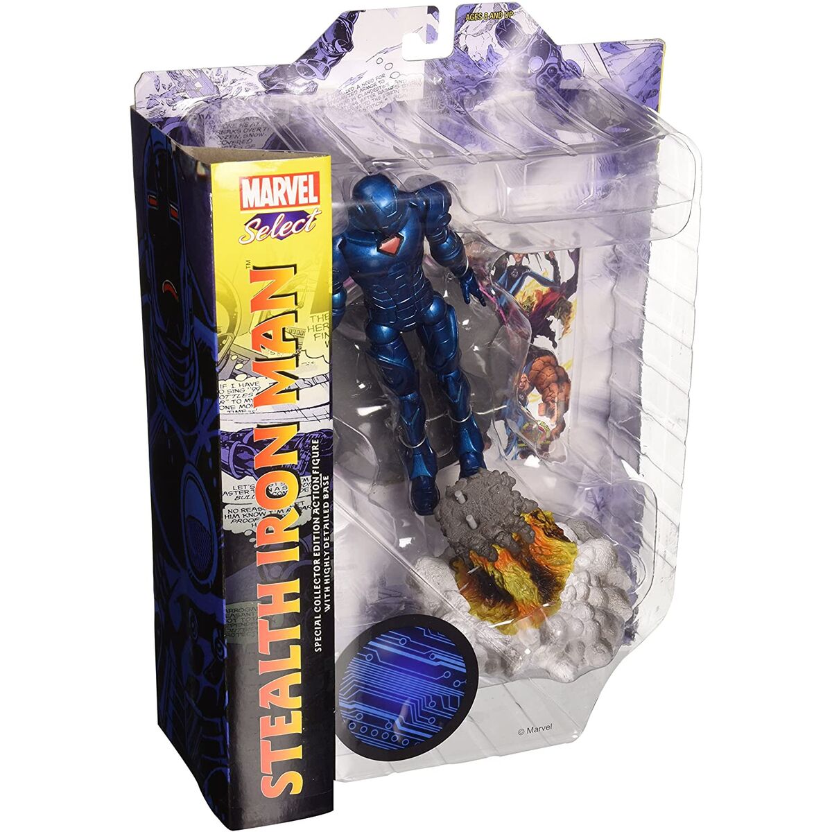 Marvel Select Iron Man Figura da Collezione 18cm - Nerdscape Nerdscape