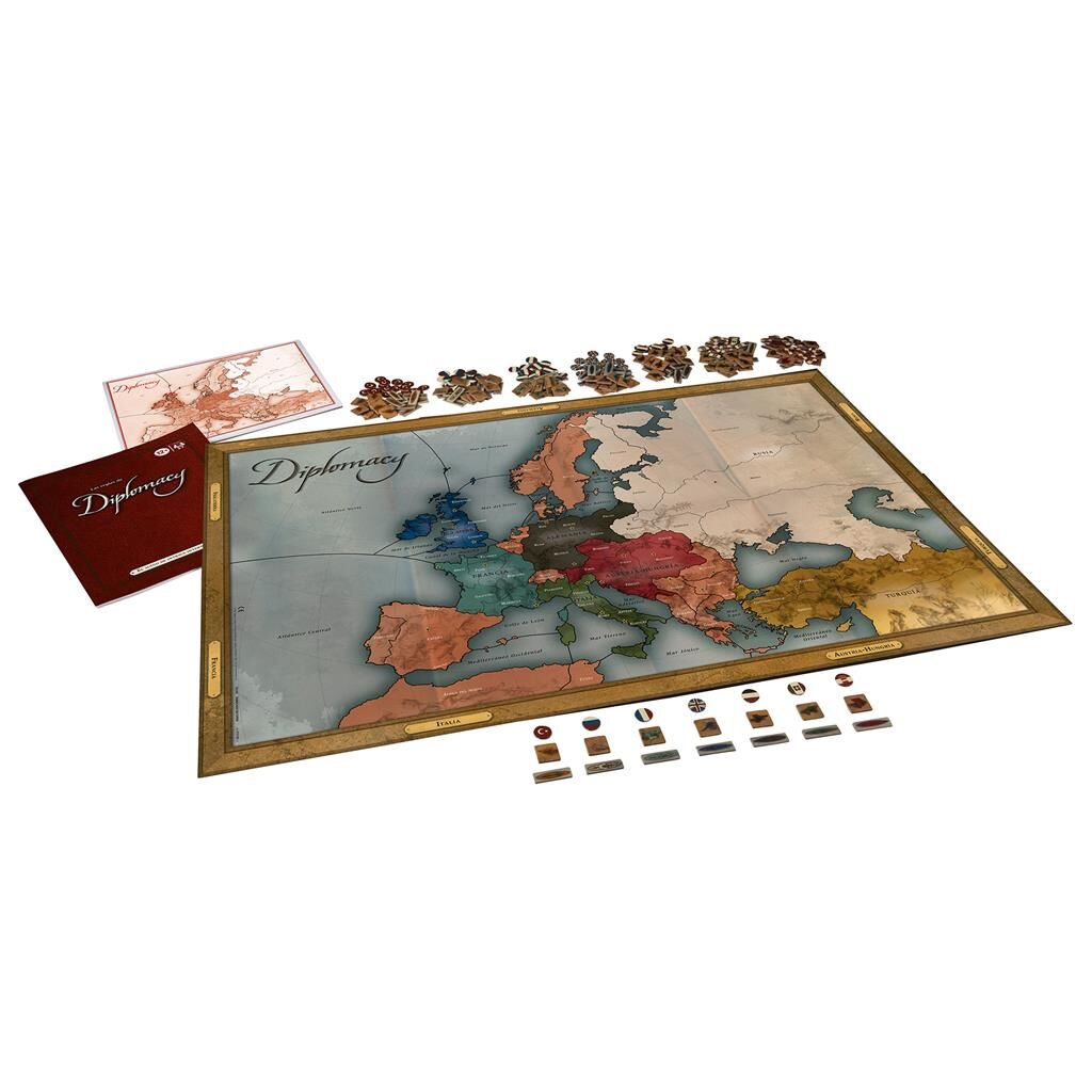 Spanish Diplomacy board game Nerdscape