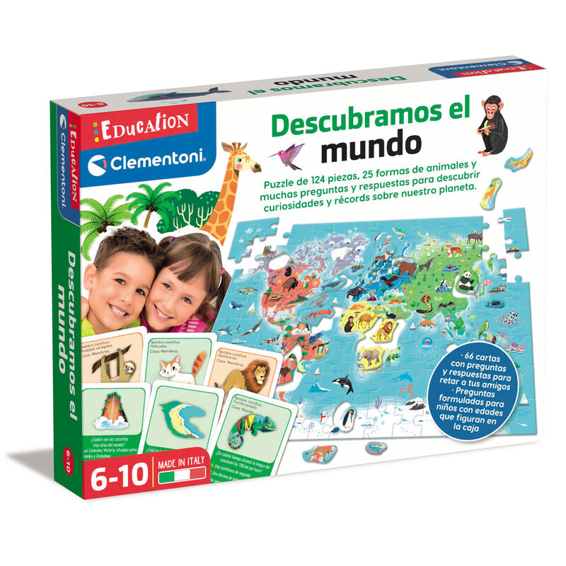 Lets discover the world puzzle 124pcs Nerdscape