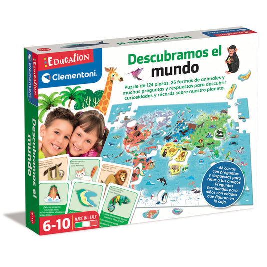 Lets discover the world puzzle 124pcs